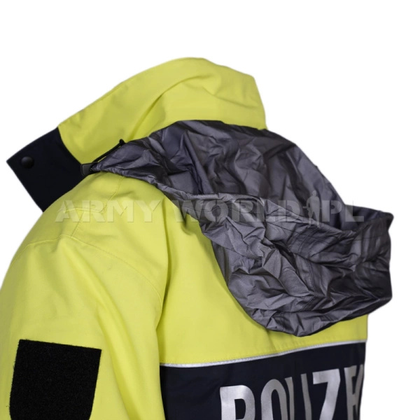 Kurtka Policyjna Holenderska Wattana z Podpinką Granatowo / Żółta Oryginał Demobil BDB
