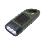 Latarka Solarna Awaryjna z Karabińczykiem JB Tacticals (JB-05)
