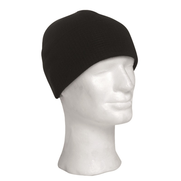 Winter Cap Quick Dry Black Mil-tec New (12144002)