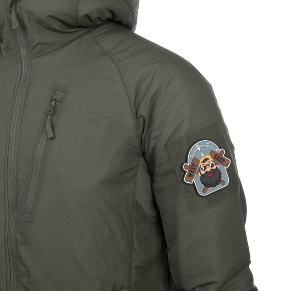 Jacket WOLFHOUND Hoodie Climashield Apex 67g Helikon-Tex Woodland (KU-WLH-NL-03)