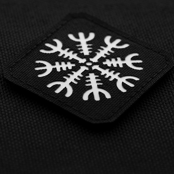 Helmet of Terror Laser Cut Patch M-Tac Black/GID (51220299)