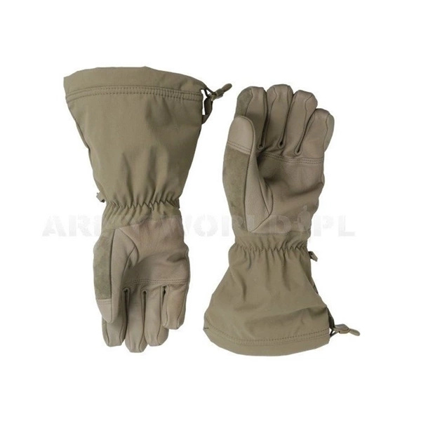 Rękawice Wojskowe Holenderskie + Wkładki Adaptive Green Oryginał Demobil DB