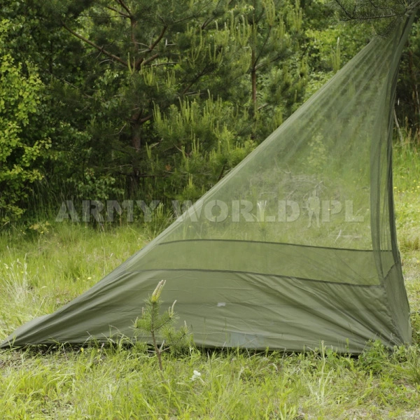 Moskitiera Wojskowa Holenderska Polowa Olive Oryginał Demobil DB
