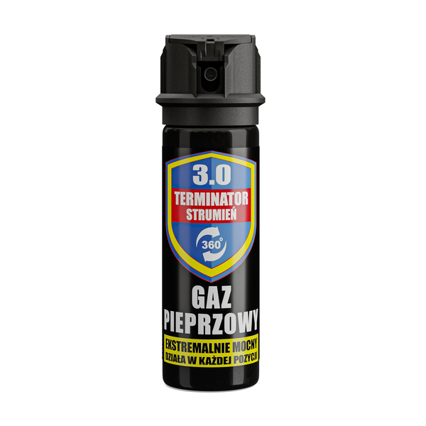 Gaz Pieprzowy Terminator 3.0 360° Strumień Radex 50 ml (578)