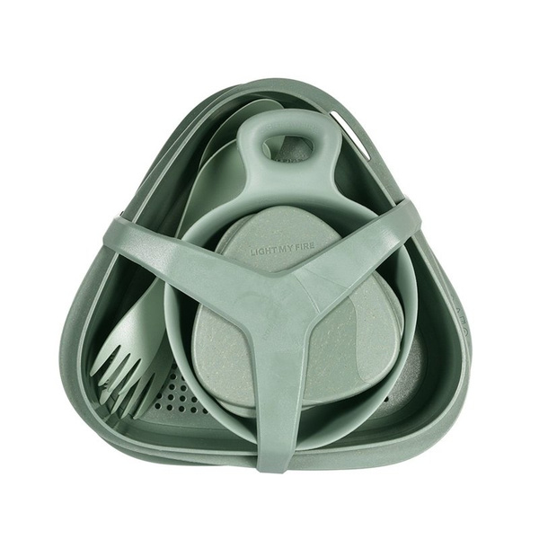 Zestaw Pojemników Outdoor MealKit Bio Light My Fire Sandygreen (2418410610)