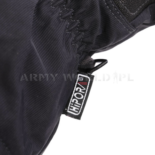 Rękawice Taktyczne Wojskowe Holenderskie HIPORA M2 Czarne Oryginał Nowe