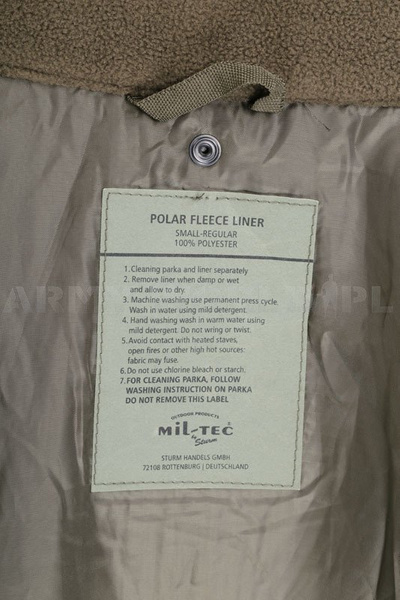 Military Rainproof Jacket With Liner Olive New (10615001)