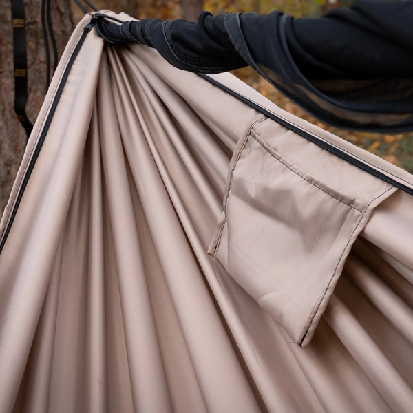 Hamak Lekki Turystyczny Ważka V1 Long + Moskitiera Double Zip TigerWood Desert