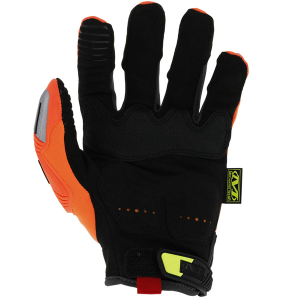 Mechanix Wear Hi-Viz M-Pact Anti-Cut Gloves Orange / Black (SMP-99)