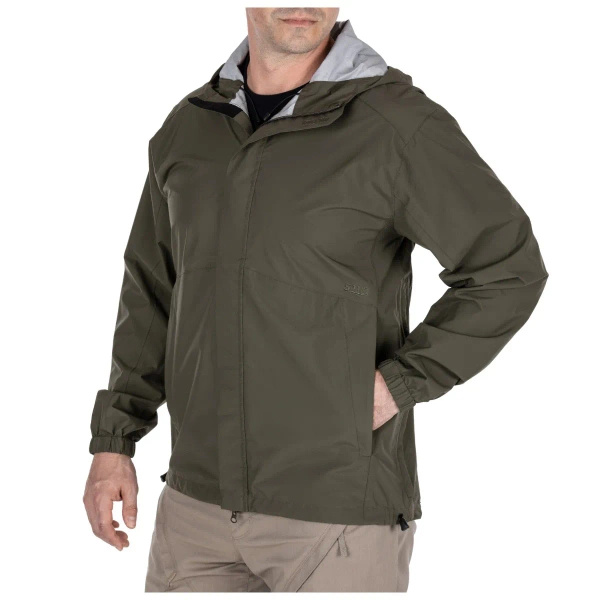 Kurtka Przeciwdeszczowa Duty Rain Shell 5.11 Ranger Green (48353ABR)