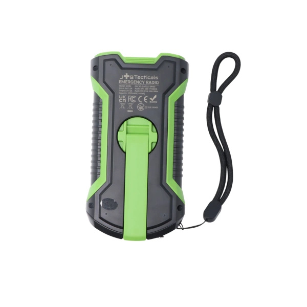 Radio Awaryjne z Panelem Solarnym i Powerbankiem 5000 mAh JB Tacticals (JB-07)