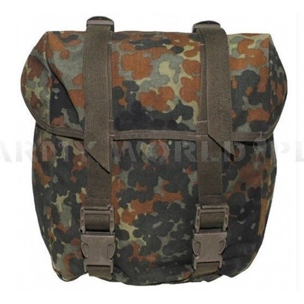 Case for Haversack Bundeswehr Flecktarn Original Used II Quality
