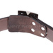 Officer Leather Belt M&M Leder Brown