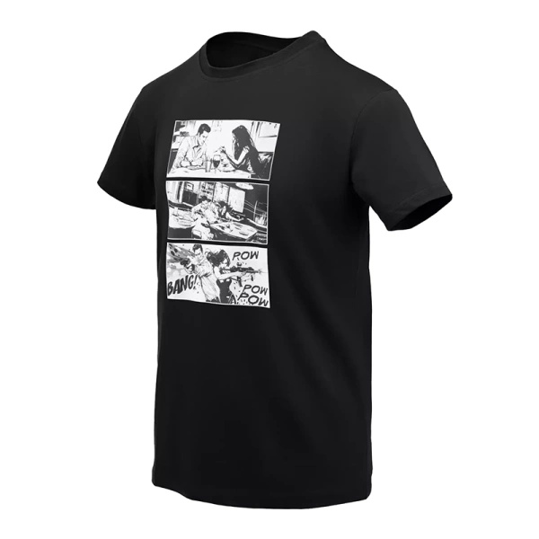 T-Shirt Combat Date Helikon-Tex Czarny (TS-CBT-CO-01)