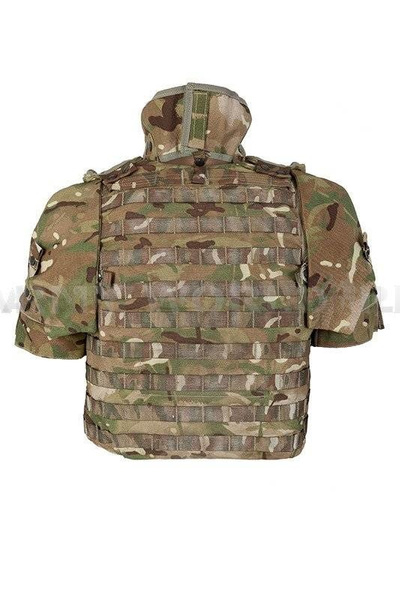 Tactical Modular Vest Cover Body Armour OSPREY MK4 MTP British + Pouches Original Used