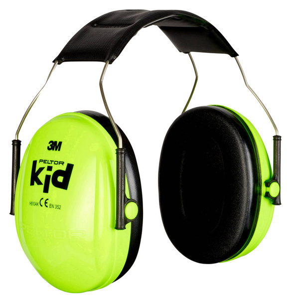 Ochronniki Słuchu Dla Dzieci PELTOR KID Zielone