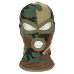 3-Hole Military Balaclava MFH Woodland New