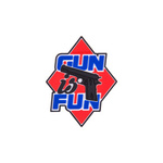 Emblem "Gun is Fun" PVC Helikon-Tex Red (OD-GIF-RB-25)