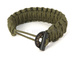  Paracord Bracelet 6 m With A Firestarter Bushmen Olive