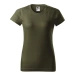 T-shirt Damski Basic 134 Malfini Militarny