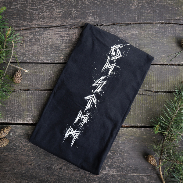 T-Shirt Jera Rune TigerWood Czarny 