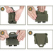 Foldable Mesh Dump Pouch JB Tacticals Olive (JB-BAG-0008-GRN)
