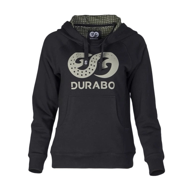 Bluza Damska Z Kapturem Outdoorowa Super Hoodie Max Durabo Onyx Black