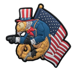 Emblemat PVC "CHAMELEON UNCLE CHAM OPERATOR" Helikon-Tex- Emblemat Na Mundur- Żółty/Niebieski (OD-CUS-RB-2665A)
