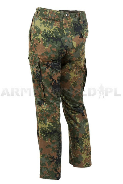 Military Trousers Flecktarn Bundeswehr Original Used II Quality