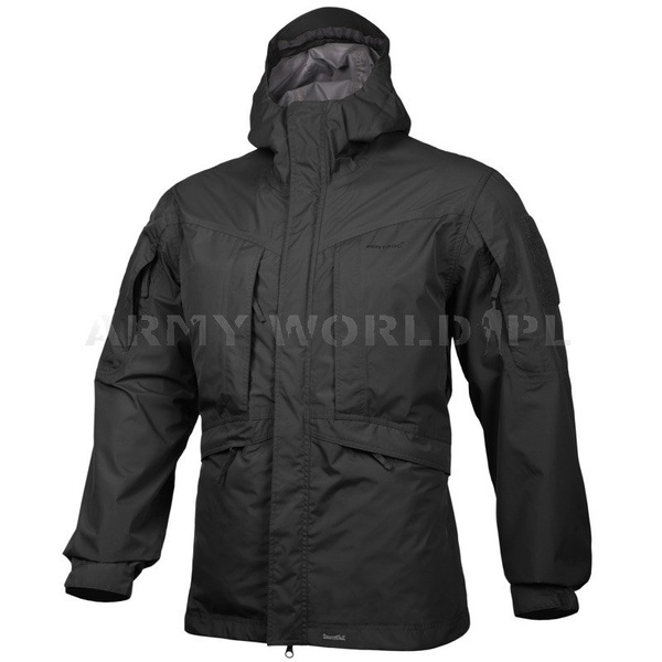 Waterproof Soft Shell Monsoon Jacket Pentagon Black New