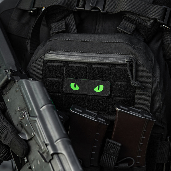 Naszywka Cat Eyes M-Tac GID Black / Green (51507002)