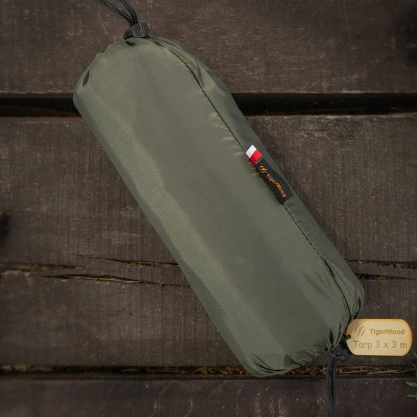 Tarp T2 3x3 m Poland TigerWood Olive /Black