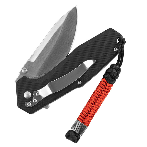 Smycz Fish&Cylindre M-Tac Black/Red (10284069)