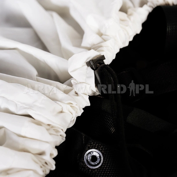 Pokrowiec Na Plecak Wojskowy Austriacki 80 - 120 Litrów Biały Oryginał Demobil BDB