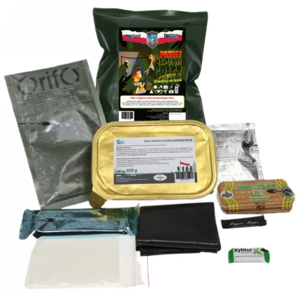 Racja Żywnościowa Arpol Łazanki Wege Bushcraft 4