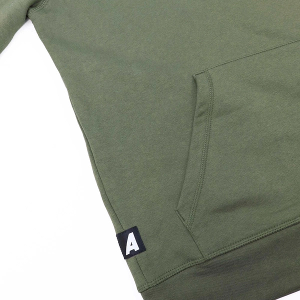 Bluza Z Kapturem D010 Original Logo Hoodie Arktis Olive Green