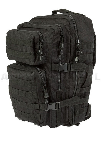 Plecak Model US Assault Pack SM (20l) Mil-tec Czarny Powystawowy