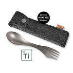 Niezbędnik Spork Kit Titanium + Pokrowiec Light My Fire (4218101110)