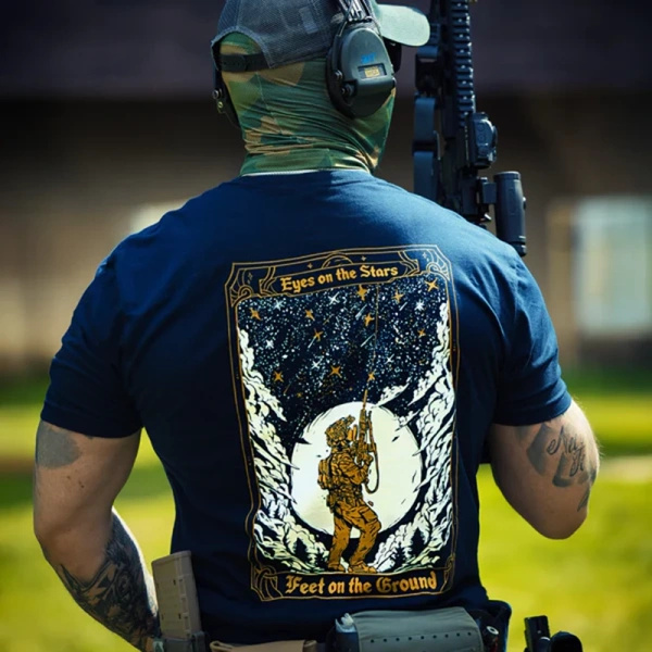 T-Shirt Stars Brothers In Arms Black
