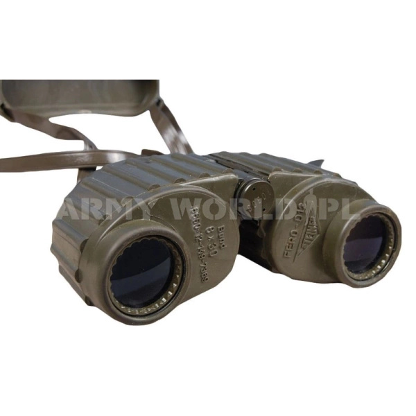 Lornetka Wojskowa Hensoldt Wetzlar ZEISS Model Fero D-12 8x30 M2 Oryginał Demobil Uszkodzona