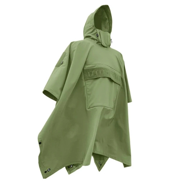 Poncho Technical Soft-Shell Villa Mk2 Hazard4 Olive Green