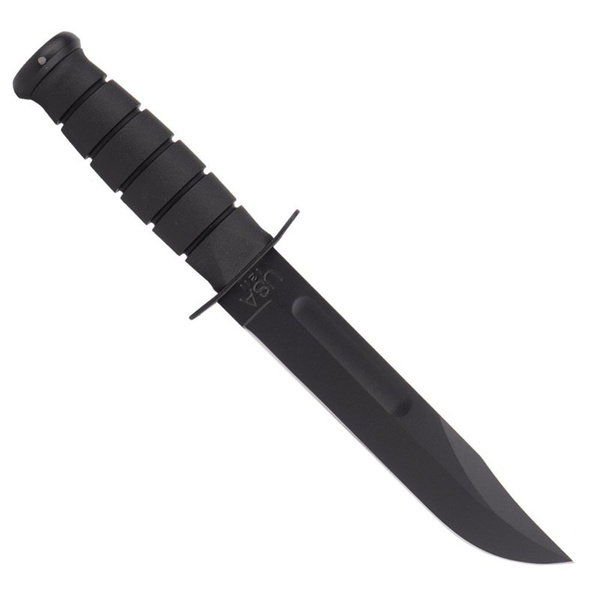 Nóż Black Serrated + Pochwa GFN Ka-Bar 