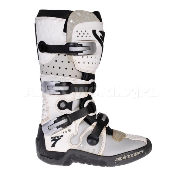 Buty Motocyklowe Alpinestars Tech 7 Białe Oryginał Demobil DB