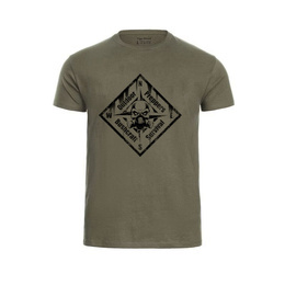 T-Shirt Military Preppers TigerWood Khaki