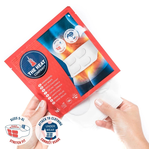 Ogrzewacz / Pas Cieplny 12h The Heat Company Heat Wrap x 3 Sztuki