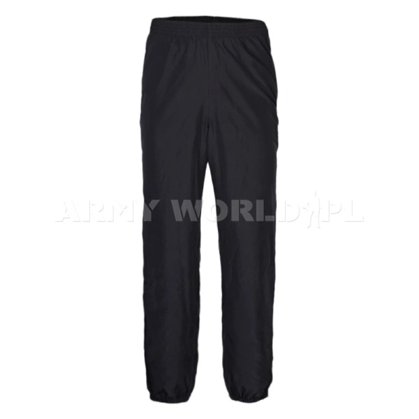 Spodnie Dresowe Erima W Paski Czarne Oryginał Demobil BDB