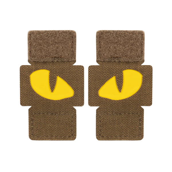 Naszywka Tiger Eyes M-Tac Coyote / Yellow (51501995)