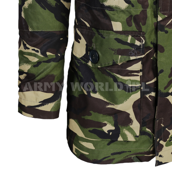 Kurtka Parka Wojskowa Brytyjska Smock Combat  Windproof DPM Woodland M2 Oryginał Nowa