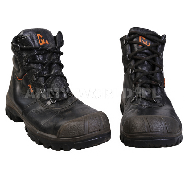 Buty Robocze Bundeswehr Za Kostkę Metalowy Nosek Oryginał Demobil DST