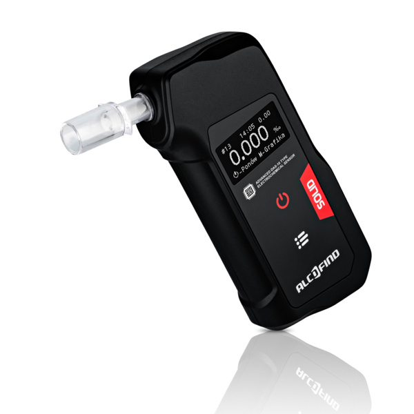 Alkomat Elektrochemiczny AlcoFind Solid Czarny